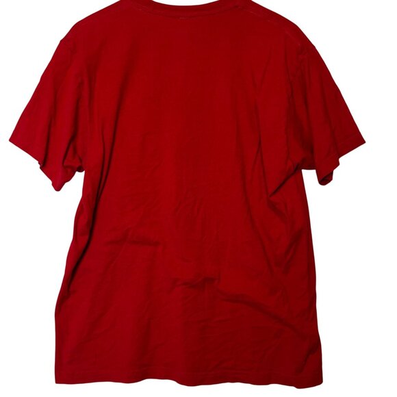 Atlanta Hawks 2023-2024 Opening Night T-Shirt Red Large 100% Cotton Gildan - Picture 7 of 11